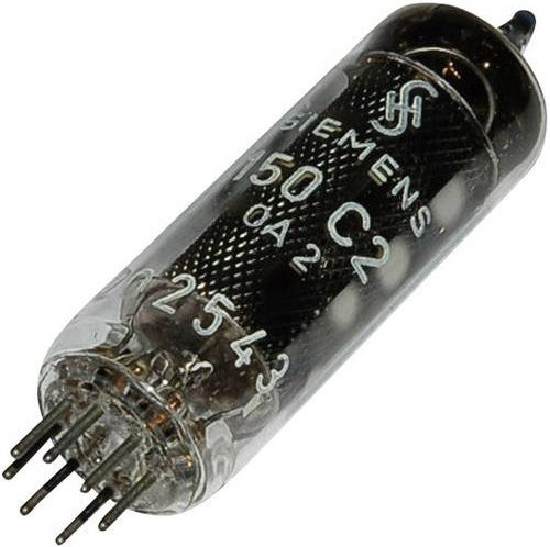 Siemens OA 2 Elektronenröhre Spannungsregler 150 V 170 V 5mA Polzahl 7 Sockel Miniatur - Bild 1