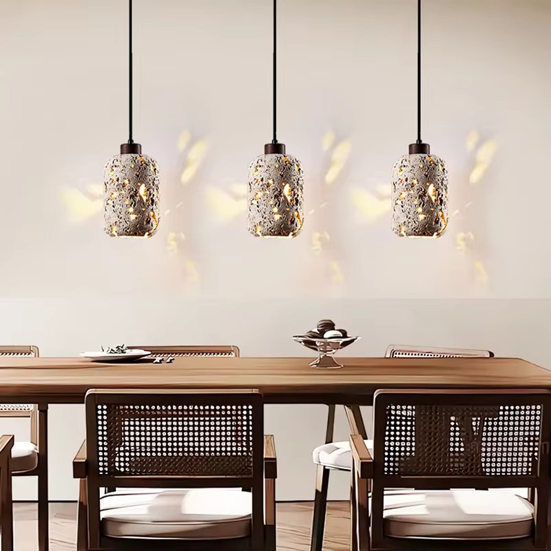 Moderne LED-Wandleuchte aus Naturstein Pumous in Beige mit E27 Fassung für Schlafzimmer und Wohnzimmer - Bild 2