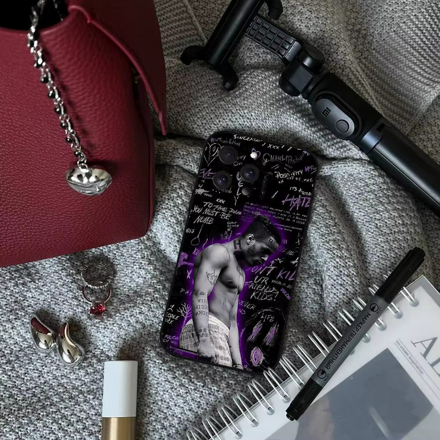 Handyhülle Rapper X-xxxtentacion für iPhone 11 bis 17 Pro Max Plus Mini aus weichem TPU in Multicolour - Bild 3