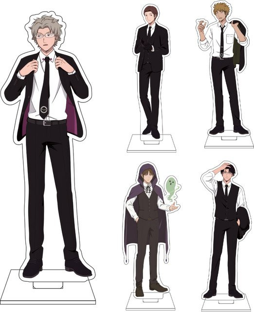 Bandai World Trigger Anime Cosplay Acryl-Figur Ständer, 16cm - Bild 1