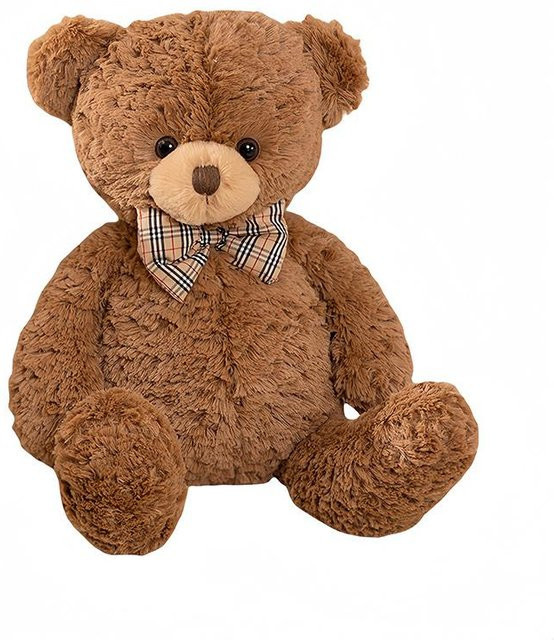 Kawaii Fliege Bär Puppe Plüschtier, Braun, 50cm, ab 14 Jahre - Bild 1