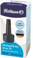 Pelikan Stempelfarbe Schwarz in der Verstreichflasche, 28 ml - Bild 1