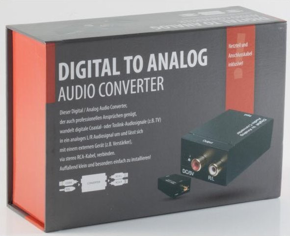 Hapena Digital zu Analog Audio Konverter - Bild 1