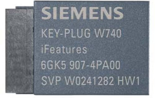 Siemens Key-Plug 6GK5907-4PA00 in Grau - Bild 1