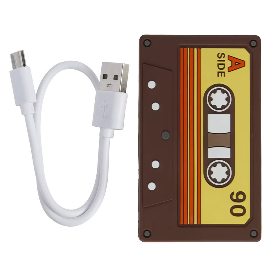 FocusOnPC Retro Kassetten USB-C-Hub 4-Port mit 2 USB-A und 2 USB-C Anschlüssen USB 2.0 Datenübertragungsadapter für Laptop und PC - Bild 7