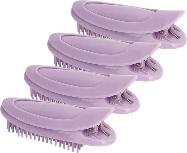 Koogeelife Haaransatz-Clips, 4 Stück, grau, für normales Haar, Damen - Bild 1