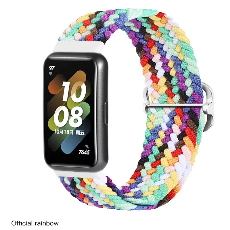 CAOWTAN Uhrenarmband Nylon, Bunt, Unisex - Bild 3