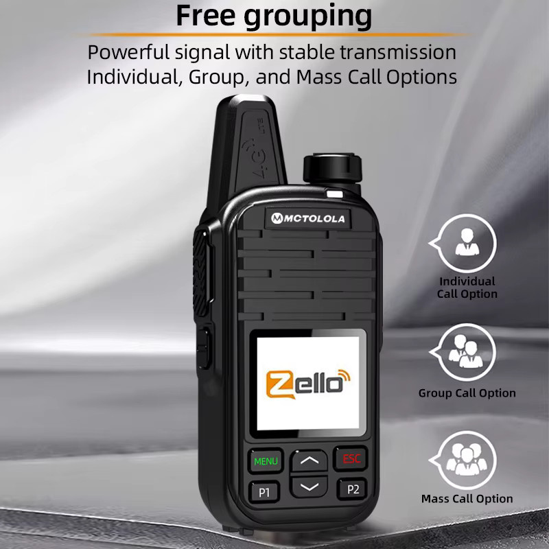 Motorola Zello POC Android Handfunkgerät mit 4G LTE, Bluetooth und WiFi in Schwarz - Bild 5