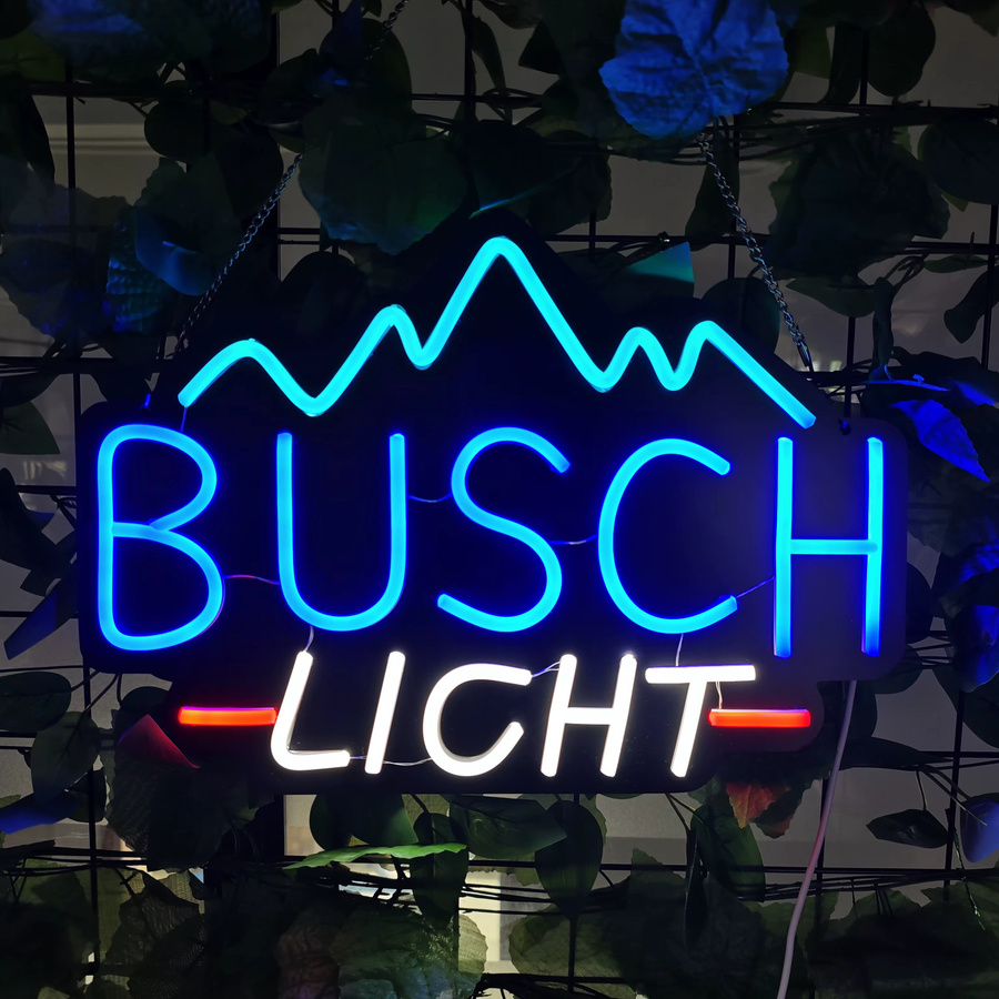 LED Neonlicht Bier Wanddekoration in Schwarz und Mehrfarbig für Bar, Club und Zuhause - Bild 2