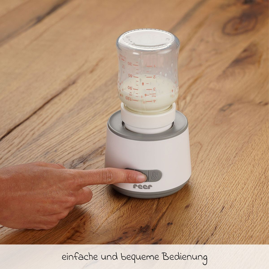 Reer Babykostwärmer Heat2Go kabellos und wiederaufladbar in Weiß - Bild 3