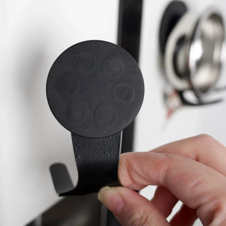 FEB.WIND Magnetischer Kaffee-Siebträger und Tamper-Halter in Schwarz zur Wandmontage aus Metall - Bild 3