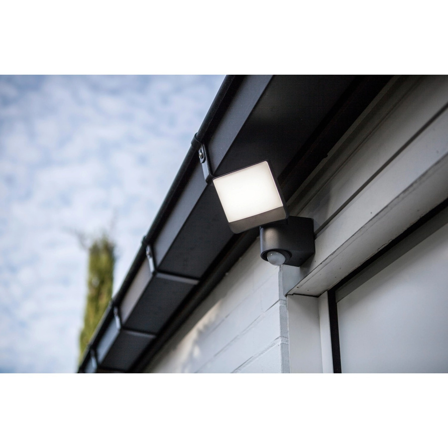 Lutec LED-Strahler Sunshine Floodlight mit Bewegungssensor und schwenkbarem Kopf in Anthrazit - Bild 2