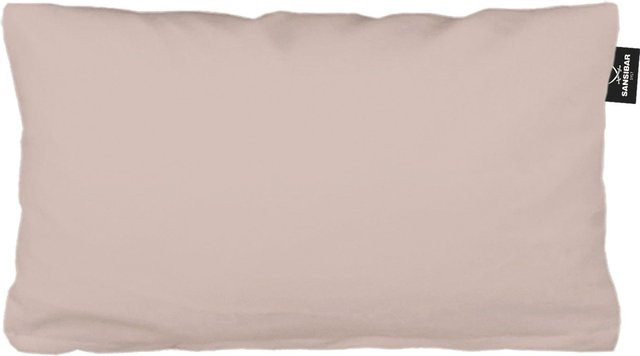 Kissenbezug SANSIBAR Jersey aus Baumwolle in Pink und Beige, rechteckig - Bild 1