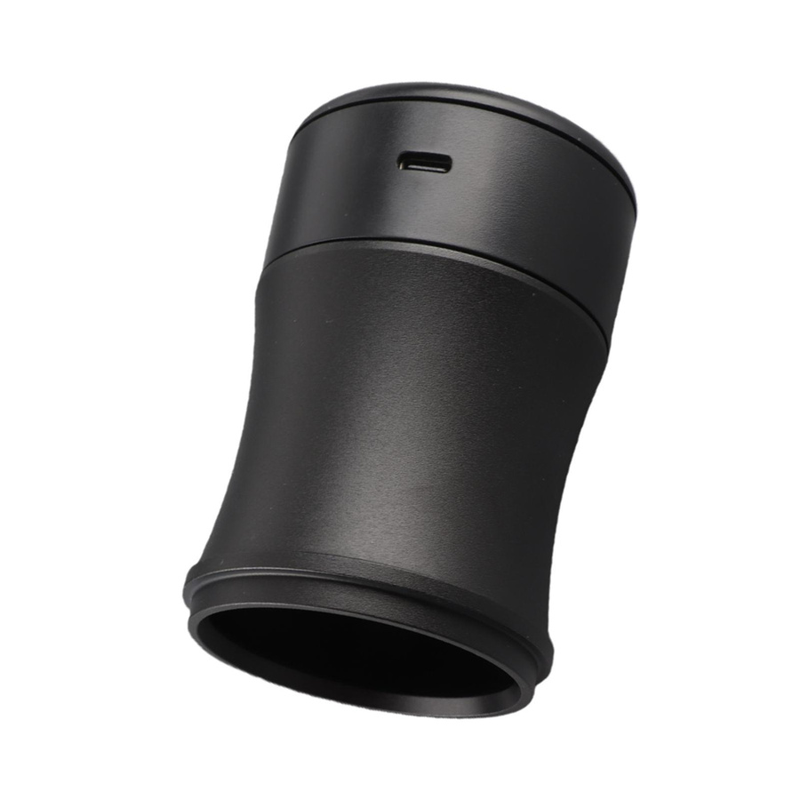 Koogeelife Digitale Kaffeewaage mit Dosierbecher und LED-Anzeige, USB-wiederaufladbar, Schwarz - Bild 2