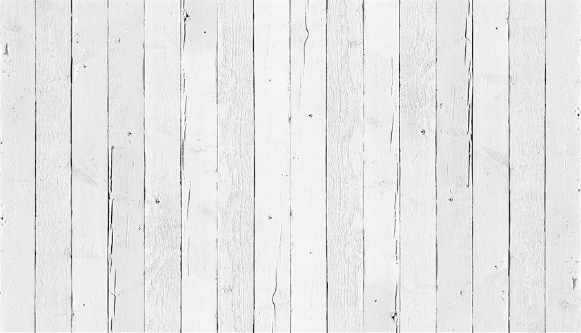 NLXL Wandtapete Scrapwood Mural Design in Weiß mit Streifenmuster aus Vlies - Bild 1