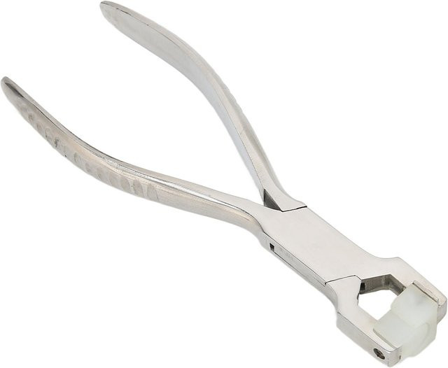 Neoglint Biegezange aus Edelstahl für die professionelle Uhrenreparatur und Armbandbearbeitung in Weiß und Silber - Bild 1