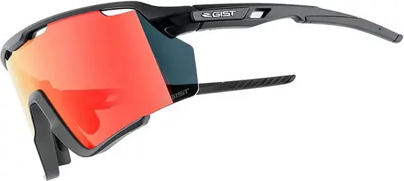 Gist Nova Monture Sonnenbrille, Vollrand, Unisex, Black, Red, Plastic - Bild 1