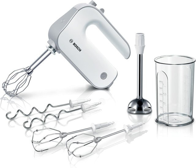 Bosch Handmixer MFQ4075DE Handrührgerät in Weiß/Silber mit 550W - Bild 1