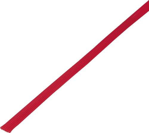 TRU Components Geflechtschlauch Rot PET 5 bis 10mm 10m - Bild 1