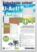 FRANKEN Plakatrahmen Security DIN A4, feuerfester Klapprahmen aus silbereloxiertem Aluminium mit Antireflex-Schutz - Bild 1