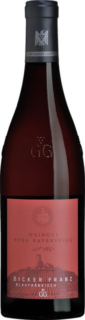 Burg Ravensburg Dicker Franz, Blaufränkisch, trocken, 2019, Rotwein, 0,75 l - Bild 1