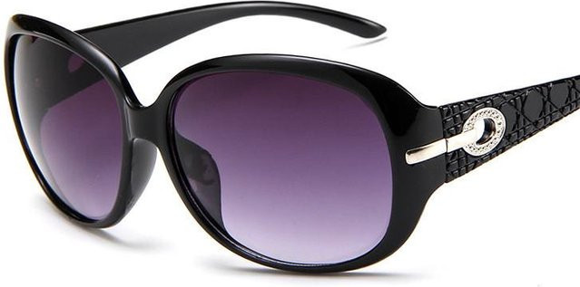 Kottdo Sonnenbrille Butterfly, Vollrand, Plastic, Schwarz, Unisex - Bild 1