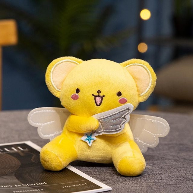 Yiran toy Cardcaptor Sakura Kero Plüschtier, Schlüsselanhänger, 17cm, ab 14 Jahren - Bild 1