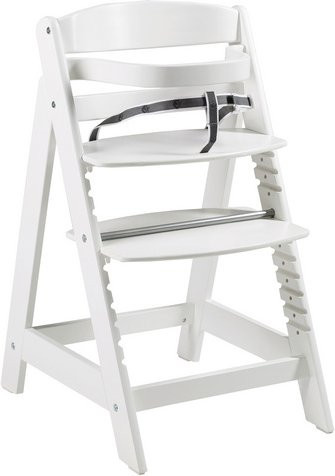 roba Treppenhochstuhl in Weiss, höhenverstellbar, B/H/T: 44,5 x 80 x 54,5 cm - Bild 1