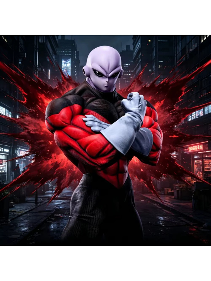 Bandai Dragon Ball Z Jiren Figur, PVC-Statue, Einzelfigur, Bunt / Mehrfarbig - Bild 2