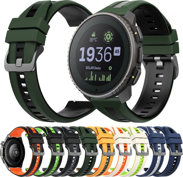 Uhrenarmband Silikon, 22 mm, Unisex - Bild 1