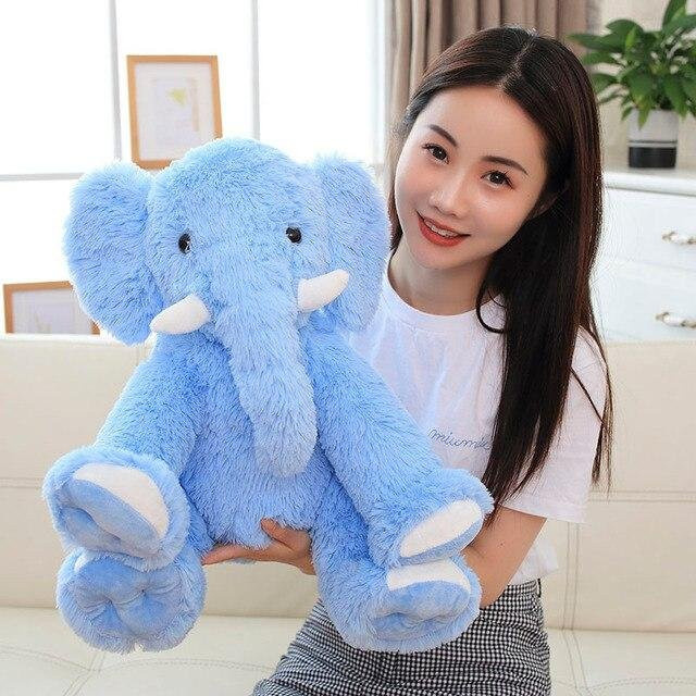 Binchi Keji Travel Plüsch-Elefant, blau, 50 cm, ab 12 Jahre - Bild 1