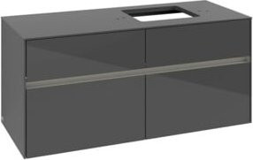 V&B Waschtischunterschrank Collaro mit LED-Beleuchtung, B/T/H: 120 x 54,8 x 50 cm - Bild 1