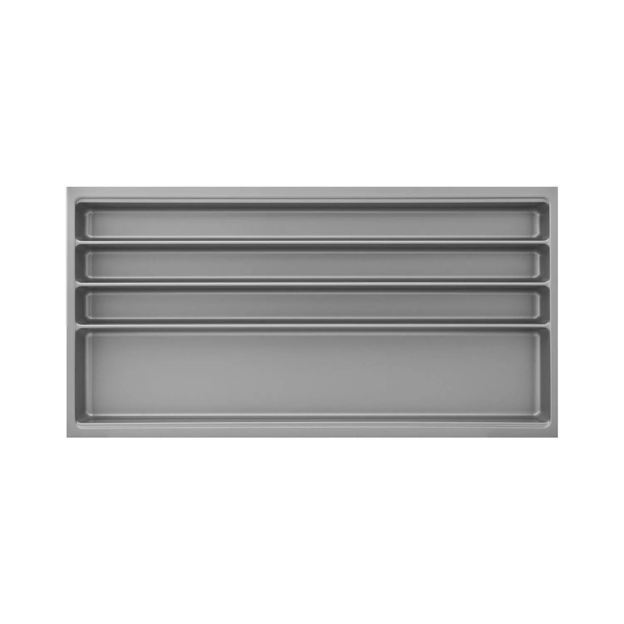 Agoform Besteckeinsatz Scoop-2 Schubladeneinsatz aus Kunststoff in Silber, B/T/H: 47,4 x 81,6 x 5,9 cm - Bild 2