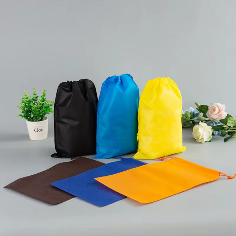 StoBag Vliesbeutel mit Kordelzug als wiederverwendbare Aufbewahrungstasche für Schuhe und Kleidung, Multicolor, B: 35,0 cm, H: 25,0 cm - Bild 4