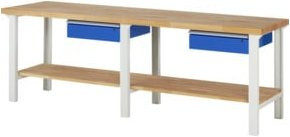 Rau Werkbank 7001A7 mit 1 Schublade in Multicolor, B: 250 cm, T: 70 cm, H: 84 cm - Bild 1