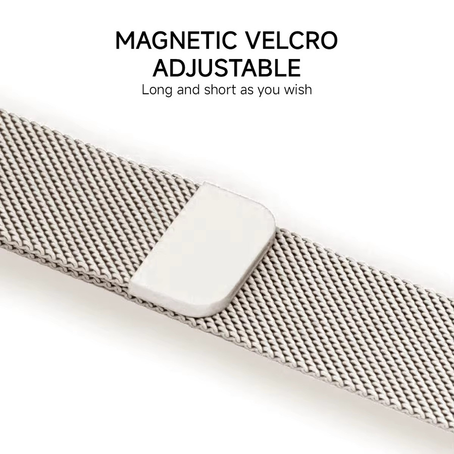 Uhrenarmband Milanese Loop Edelstahl, Magnetarmband, Unisex - Bild 5