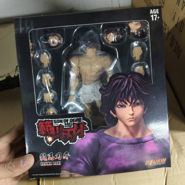 Bandai Baki Hanma Figur, Hanma Baki Demon Back Ver., Bewegliches Modell, 1/12, ab 14 Jahren - Bild 1