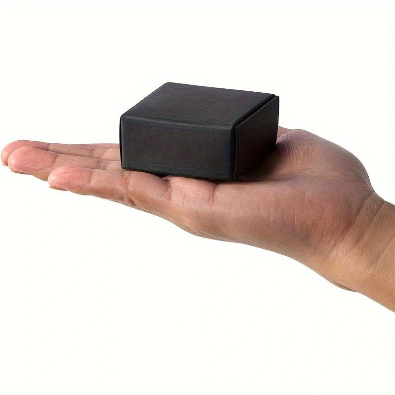 50 Stück Mini-Geschenkboxen aus Kraftpapier in Schwarz mit Deckel für Hochzeiten und Geschenke von SZ-Damai - Bild 3
