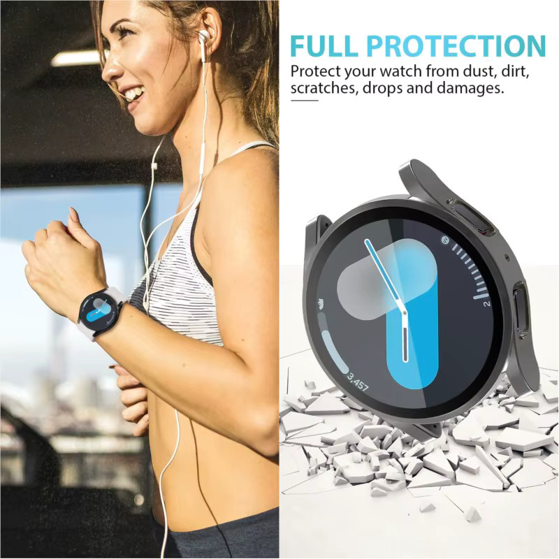 TPU-Hülle für Samsung Galaxy Watch 7, Galaxy Watch FE, Schwarz - Bild 3