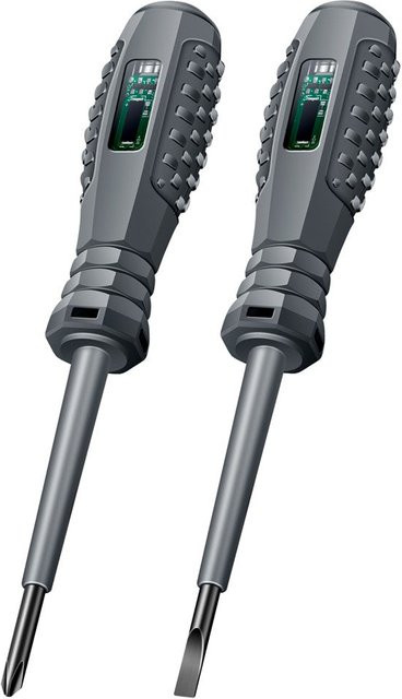 Spannungsprüfer ANENG B05 2in1 in Grau - Bild 1