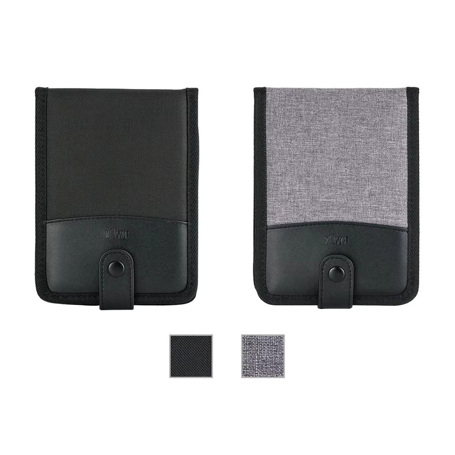 KIWIFOTOS Speicher Karten Etui Organizer für XQD und CF Karten in Schwarz oder Grau - Bild 4