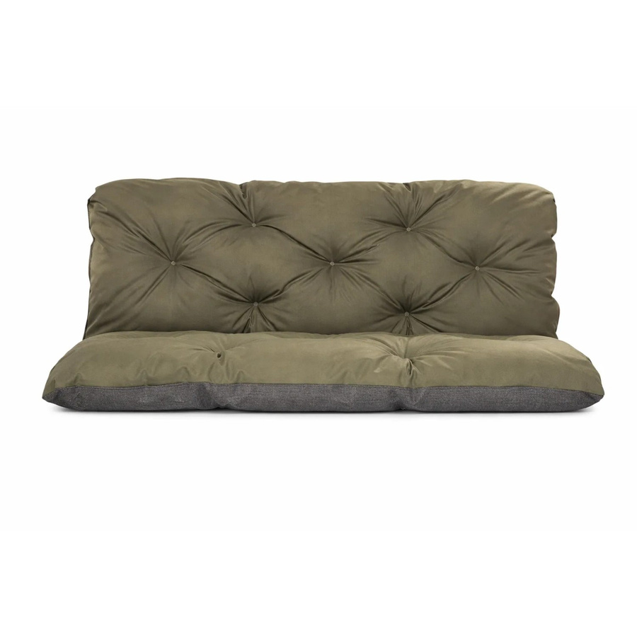 Setgarden Double Outdoor Kissen Bankauflage für 2-Sitzer Bänke, Grün, B/T/H: 100 x 50 x 50 cm - Bild 2