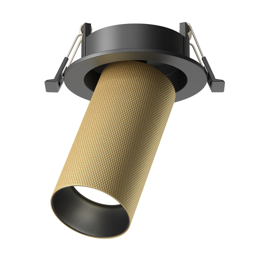 Technical Einbauleuchte Artisan Aluminium Schwarz und Gold/Messing - Bild 1