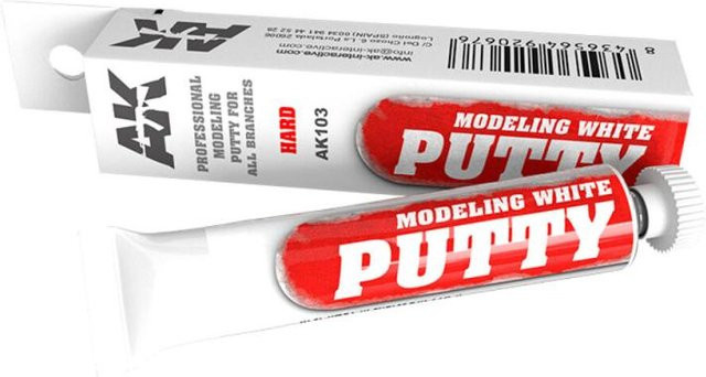 AK Interactive Modeling White Putty, 20 ml - Bild 1