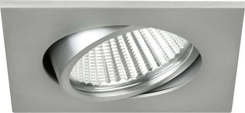 Brumberg LED-Einbauleuchte 12362253 in Silber, quadratisch, 7W, warmweiß, Aluminium - Bild 1