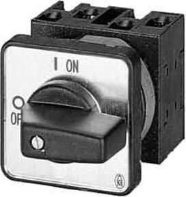 Eaton Steuerschalter 1pol. Hand 0 Auto Schwarz IP65 T0-1-15431/EZ - Bild 1