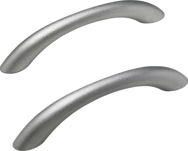 Ottofond Atlanta Duo Griffe 2er Set in Silber aus Metall und Kunststoff mit rutschfestem Griff - Bild 1