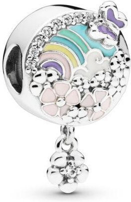 Charm Armband 925 Silber, Zirkonia, Damen - Bild 1