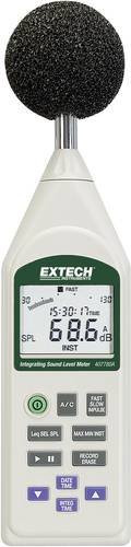 Extech Schallpegel-Messgerät Datenlogger 407780A in Weiß mit USB-Anschluss (30 - 130 dB) - Bild 1