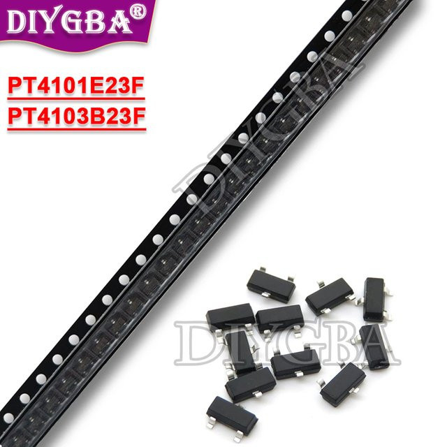 20 Stück DIYGBA SOT23-3 Chipsatz PT4101E23F PT4103B23F in Schwarz - Bild 1